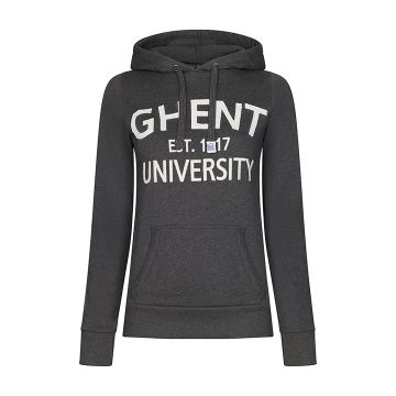 Hooded sweater Vintage - ladies - grey - SALE