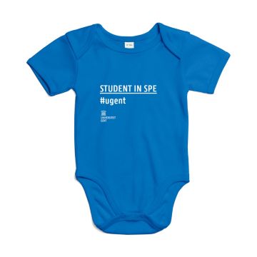 Baby suit - 'Student in spe' - blue 