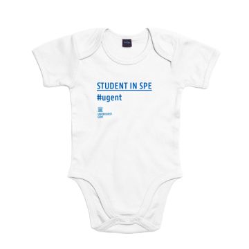 Baby suit - 'Student in spe' - white