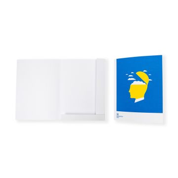 Presentation folder - Open Skull - per 100 pieces