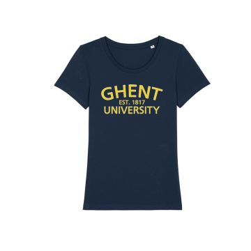 T-shirt - ladies - navy