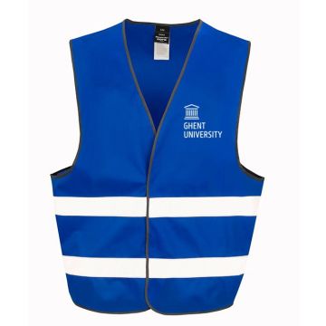Fluorescent safety vest