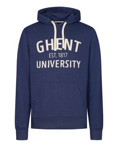 Hooded sweater circulair - unisex - navy